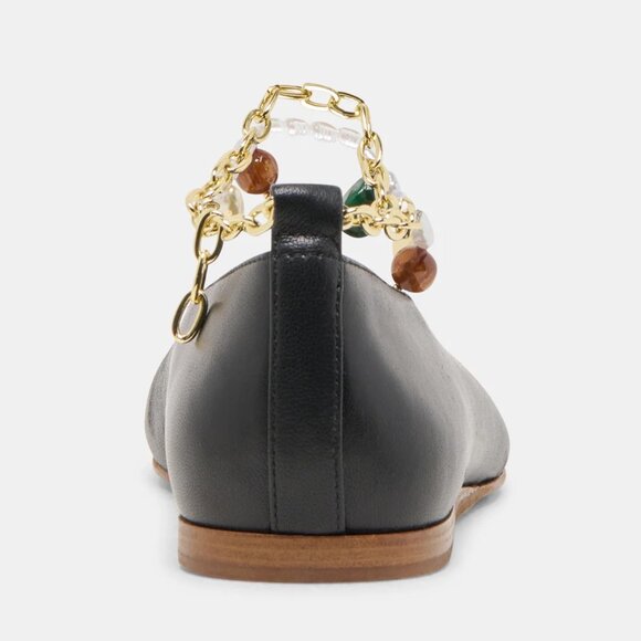 Dolce Vita Women's Ballet Flats Black Leather - Size 6.5 - Picture 7 of 16